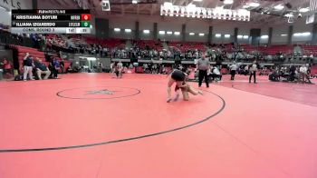 125 lbs Cons. Round 3 - Kristianna Boyum, Wolfforth Frenship vs Illiana Izquierdo, Little Elm