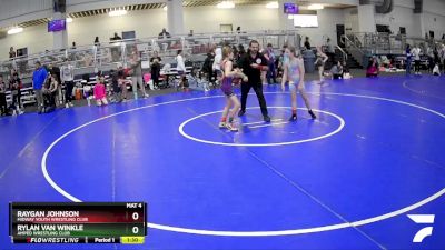 92 lbs Round 4 - Rylan Van Winkle, Amped Wrestling Club vs Raygan Johnson, Midway Youth Wrestling Club