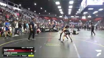 107 lbs Semifinal - Alex Moore, NBWC vs Steven Vaughn, Team Donahoe