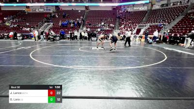 285 lbs Round Of 16 - Jacob Lance, Bethlehem Catholic vs Gabriel Lara, Central Dauphin