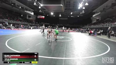 106 lbs Champ. Round 2 - Elias Castaneda, Bella Vista vs Titus Khamjoi, St. Mary`s