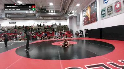 135 lbs Champ. Round 2 - Lauren Scott, Chatfield vs Taydra Kirchner, Discovery Canyon