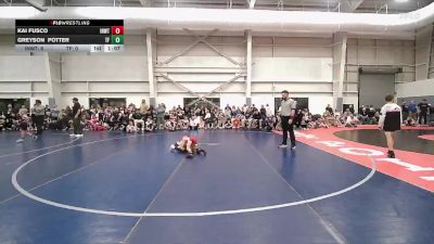 49 lbs Semis & 1st Wrestleback (8 Team) - Kai Fusco, INWTC vs Greyson Potter, The Farm