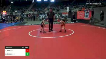 55 lbs 5th Place - Trevor Bolt, Trailhands WC vs Archer Lopez, Grandview Wolves