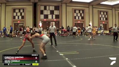 125 lbs Round 2 (6 Team) - Devin Connelly, Town WC vs Christian Sabatino, Yale Street WC