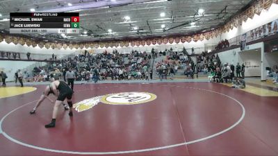 190 lbs Cons. Semi - Jace Lijewski, Kelly Walsh vs Michael Swan, Natrona County