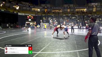 285 lbs Quarterfinal - Juan Mora, Oklahoma vs Dorian Crosby, Bucknell