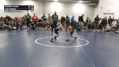 65 lbs Consi Of 32 #2 - Anthony Lovato, MN vs Jase Cabrera, FL