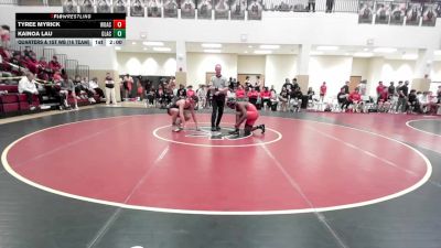 175 lbs Quarters & 1st Wb (16 Team) - Tyree Myrick, Woodward Academy vs Kainoa Lau, Glynn Academy