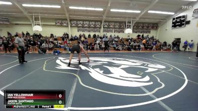 190 lbs Champ. Round 3 - Ian Yellowhair, Page High School vs Jason Santiago, Poston Butte