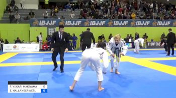 FERNANDA YUKARI MAKIYAMA CRISTO vs EVA HALLANGER NETLAND 2020 European Jiu-Jitsu IBJJF Championship