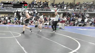 144 lbs Round Of 16 - Evan Madigan, Edward Little vs Ian Campbell, Goffstown