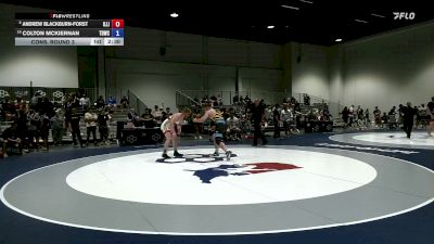 125 lbs Cons. Round 3 - Andrew Blackburn-Forst, Illinois vs Colton McKiernan, Tiger Den Wrestling Club