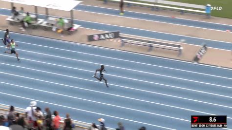 Youth Boys' 100m, Finals 11 - Age 12