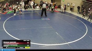 39 lbs Quarterfinal - Keagan Sanchez, Sanderson Wrestling Academy vs Dawson McMahon, Shootbox