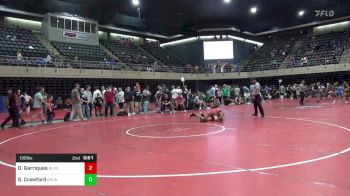 130 lbs 3rd Place - Owen Garriques, Bloomsbury vs Seth Crawford, Brunswick