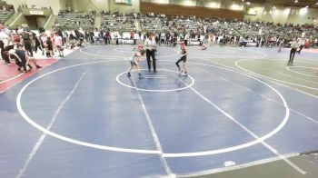 74 lbs Consolation - Karver Peasley, Okanogan Underground vs Archie Mendez, Nevada Elite