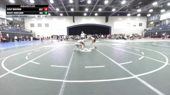 141 lbs Cons. Round 1 - Colt Brown, Unattached vs Kody Kretzer, Missouri Baptist University
