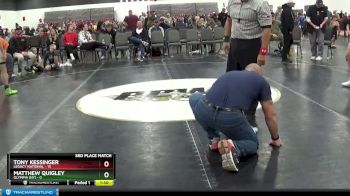 112 lbs Placement Matches (8 Team) - Matthew Quigley, Olympia (NY) vs Tony Kessinger, Legacy National