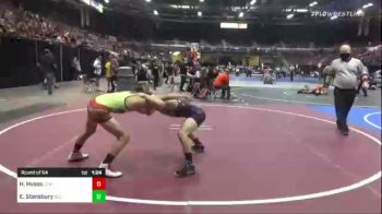 109 lbs Round Of 64 - Hoyt Hvass, Lewiston Wrestling Club vs Eric Stansbury, Del Norte