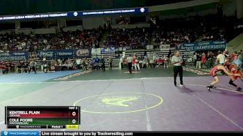 D 1 106 lbs Cons. Round 4 - Kentrell Plain, Zachary vs Cole Poore, Fontainebleau