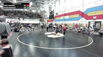 150 lbs Quarters & 1st Wb (16 Team) - Blake Edwards, Thunder Basin High School vs Grey Hamilton, Evanston
