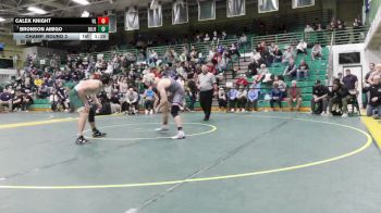 165 lbs Champ. Round 3 - Bronson Amigo, Dublin Jerome vs Calek Knight, Lake (Uniontown)