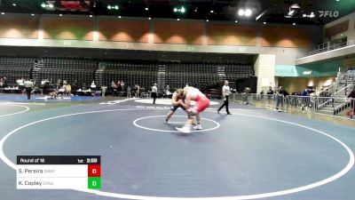 285 lbs Round Of 16 - Sam Pereira, Simon Fraser vs Kenny Copley, Embry-Riddle