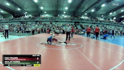 80 lbs Cons. Round 2 - Colt Frazier, Greater Heights Wrestling-AAA vs Rhylan Norris, Higginsville Youth Wrestling Club-AA