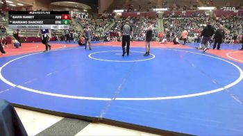 160 lbs Cons. Round 2 - Gavin Ramey, Pottsville Apache Youth Wrestling vs Mariano Sanchez, Berryville Youth Wrestling Club