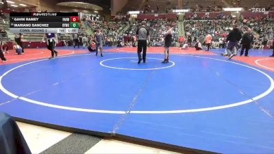 160 lbs Cons. Round 2 - Gavin Ramey, Pottsville Apache Youth Wrestling vs Mariano Sanchez, Berryville Youth Wrestling Club