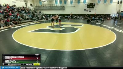 215 lbs Round 4 (10 Team) - Remington Mathill, Rawlins vs Seth Kastl, Thompson Valley