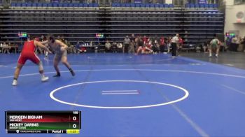 190 lbs Quarterfinal - Mickey Daring, Bishop Luers vs Morgein Bigham, Van Wert
