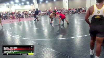 215 lbs Round 7 (10 Team) - Noah Hegi-Jones, Verot Vikings vs Elisha Johnson, Hawkstyle Elite