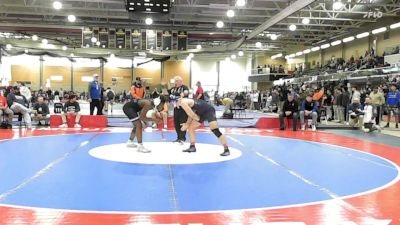 190 lbs Round Of 16 - Eli Howe, Westerly vs Makinde Akinbuli, Cumberland