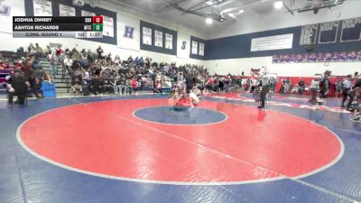134 lbs Cons. Round 1 - Ashton Richards, MTC vs Joshua Ownby, Hemet