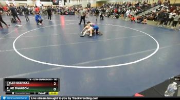 152 lbs Cons. Round 6 - Luke Swanson, MN vs Tyler Deericks, OH