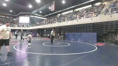 60 lbs Consi Of 8 #1 - Nicholas Houchins, Deptford vs Dawson McFarland, Cobleskill