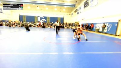 120 lbs Cons. Round 1 - Damian Leon, Dominator vs Cohen Thompson, Canyon High School
