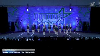 Iowa Elite Cheer - CR - Slayers [2025 L2 Junior - Flex Day 1] 2025 Nation's Choice Dance Grand Championship & Cheer Showdown