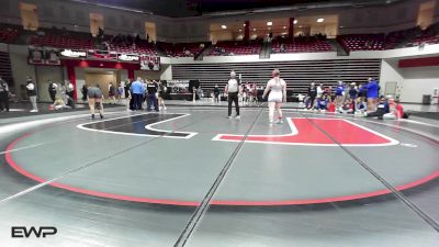 190 lbs Quarterfinal - Millie Azlin, Bixby Girls HS vs MADISON EVEY, Geary Bison