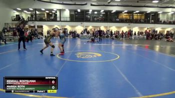 143 lbs Semifinal - Marisa Roth, Northern Michigan University vs Kendall Bostelman, North Central College