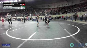 43 lbs Round Of 16 - Liam Williams, Heat vs Kashton Legg, Keystone Kids Wrestling Club