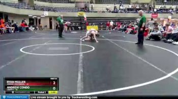 113 lbs Round 1 (4 Team) - Andrew Condo, Liberty vs Ryan Muller, Ankeny Centennial