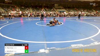 96 lbs Consi Of 16 #2 - Raiden Martinez, Hawkeye WC vs Johnny Whitford, TEAM PRIDE ACADEMY