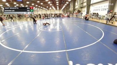 72 lbs Round 3 (12:30pm Saturday) - Vinny Brascetta, Mile High vs Edward Lee, PA Silver