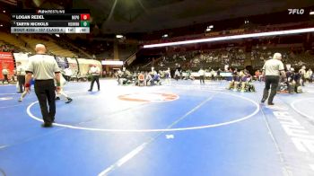 157 Class 4 lbs Cons. Round 2 - Logan Redel, North Point vs Taryn Nichols, Hickman