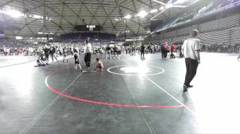 53 lbs Cons. Round 5 - Gabriel Gonzalez, Lake Stevens Wrestling Club vs Alonso Garcia, Moses Lake Wrestling Club