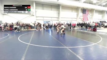120 lbs Cons. Round 4 - Kamila Anderson, Orem vs Shayla Madsen, Davis