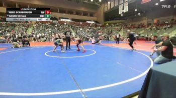 110 lbs Cons. Round 2 - Kasen Schall, Blazing Yetis Wrestling Club vs Reed Scarbrough, Panther Youth Wrestling-CPR